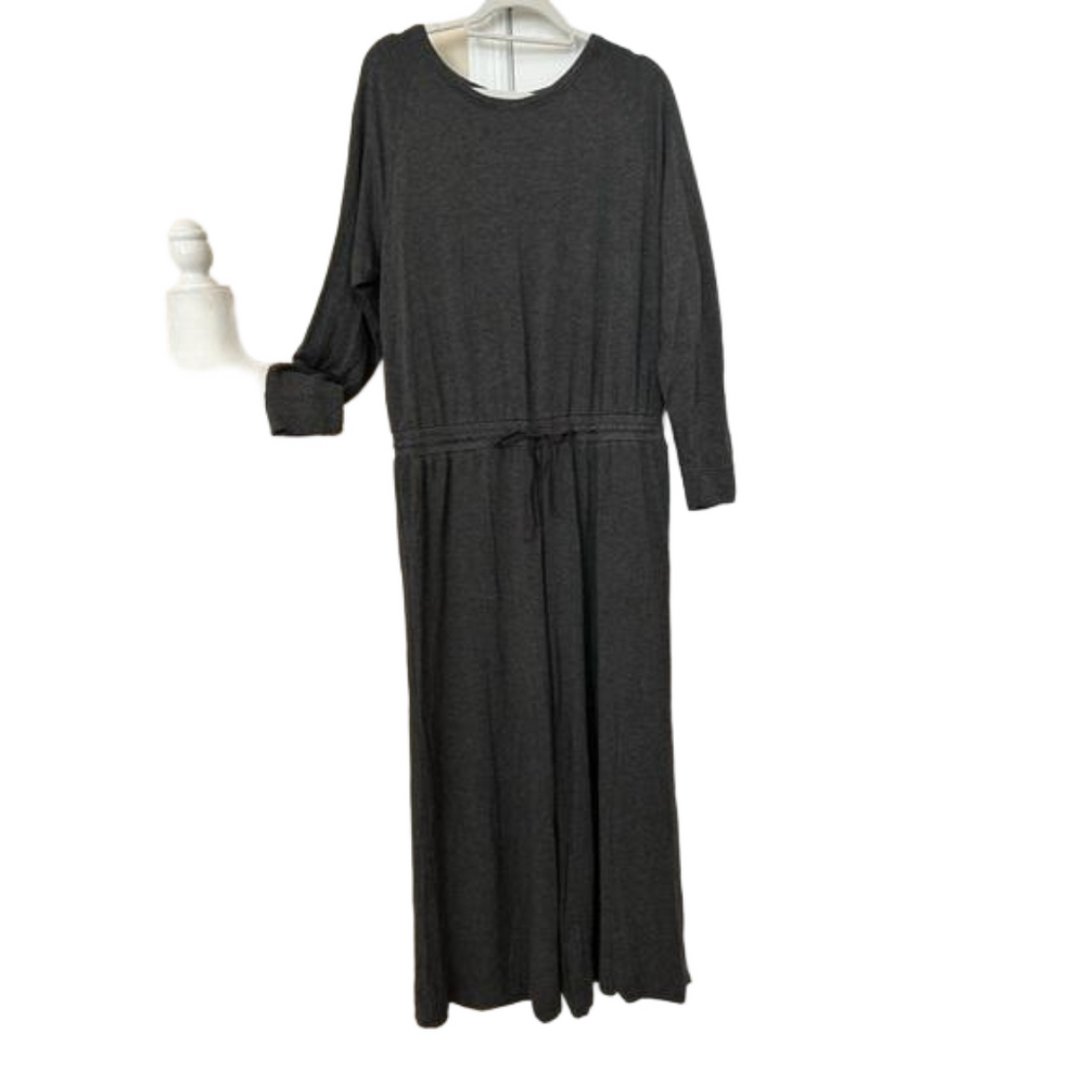 Lou & Grey for Loft Soft Blend Crossover Jumpsuit with Pockets